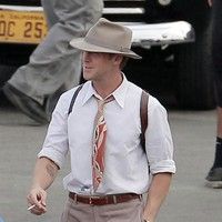 Ryan Gosling on the set of his new movie 'The Gangster Squad' photos | Picture 79003
